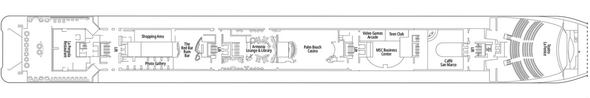 MSC Cruises MSC Armonia Deck 6 Diamante.png